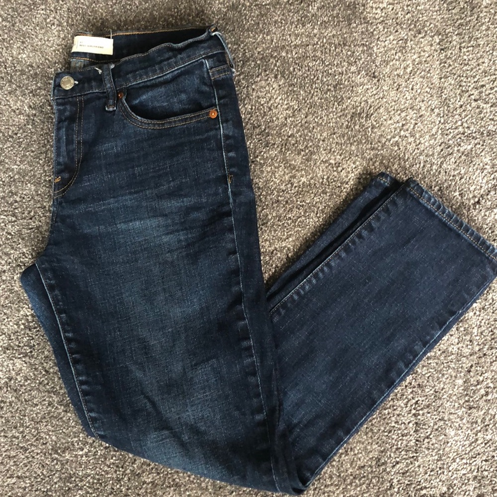 GAP best girlfriend dark denim jeans